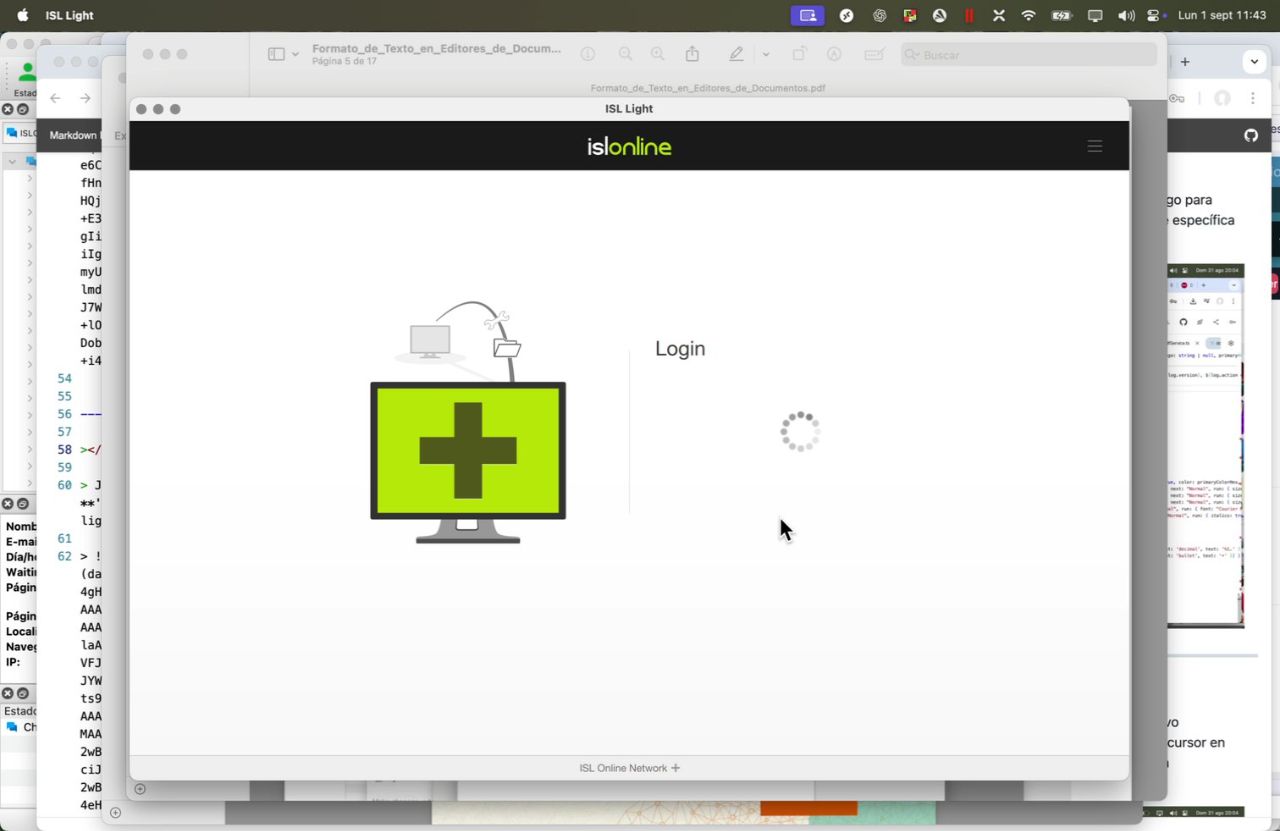 Captura para el paso: Introducción a la sesión