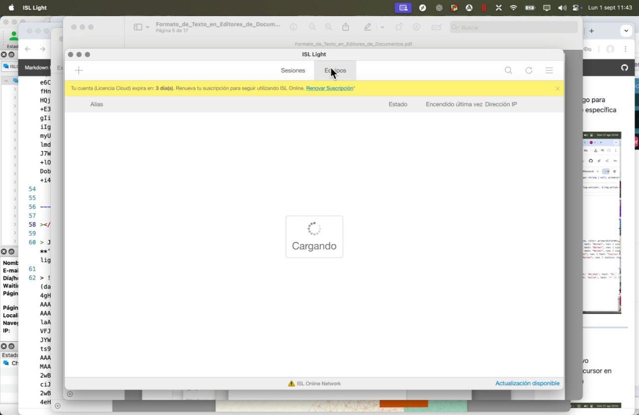 Captura para el paso: Acceder a equipos