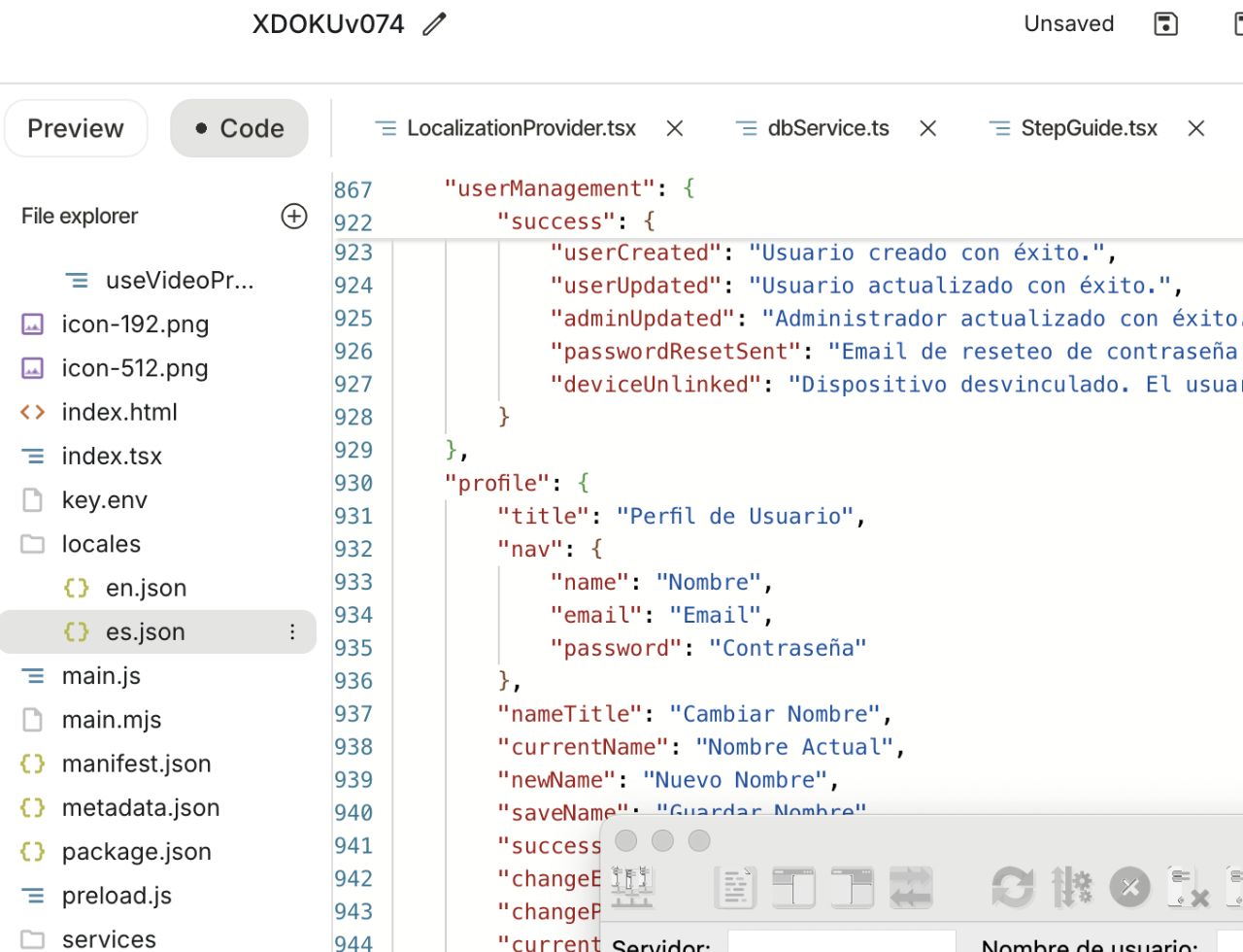 Captura para el paso: Paso Capturado