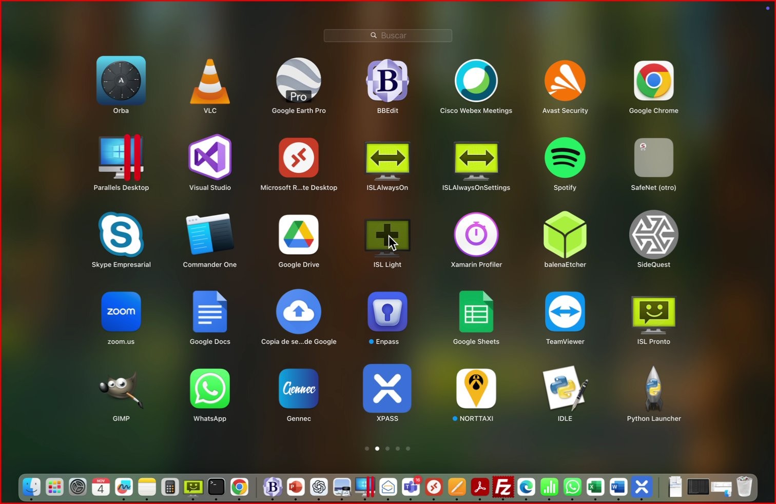 Captura para el paso: Abrir la aplicación ISL Light